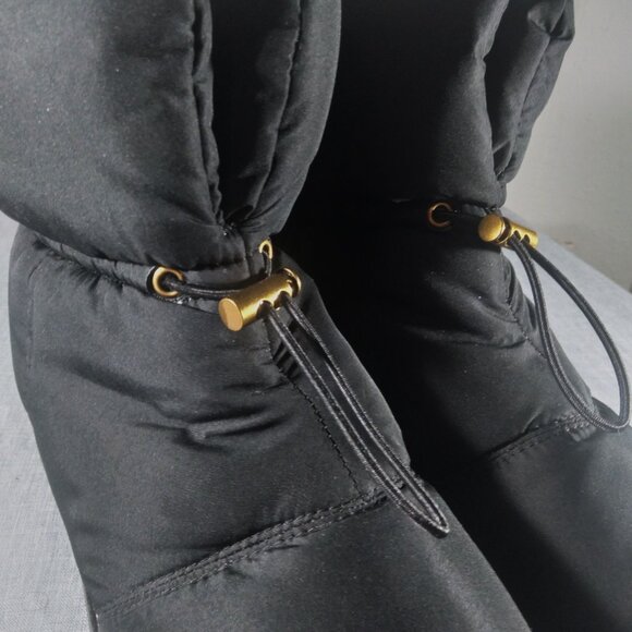 J.CREW ELSA BD325 PUFFER BOOTS BOOTIE PRIMALOFT PULL-ON Women Size 8 s-7114 - Picture 8 of 15